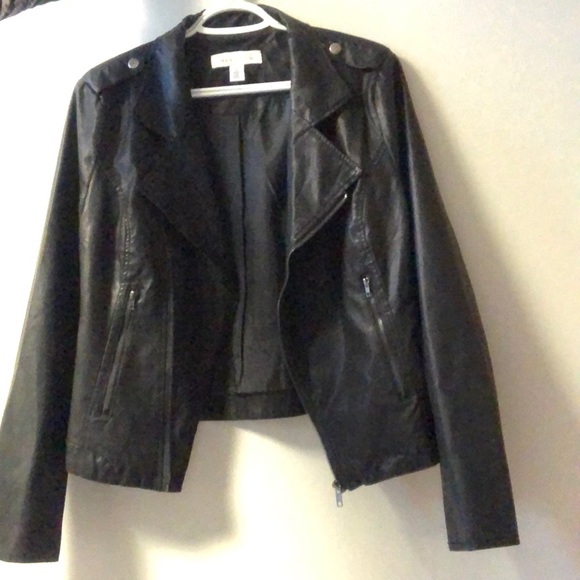 KENNETH COLE REACTION Vegan Leather Jacket - Picture 3 of 4